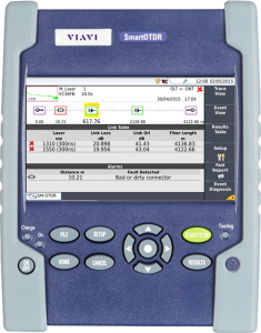 SmartOTDR Handheld Fiber Tester